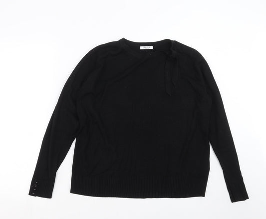 Womens UK Size 10 BERKETEX Black Pullover Jumper