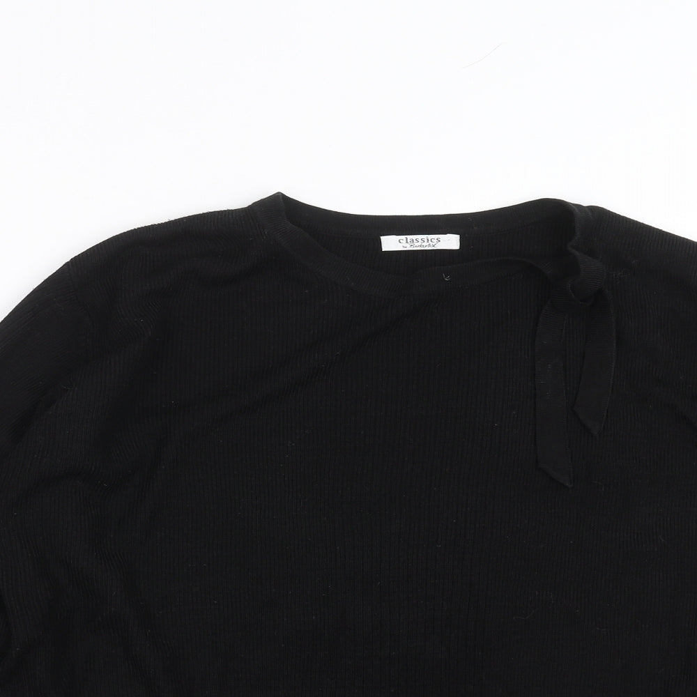 Womens UK Size 10 BERKETEX Black Pullover Jumper