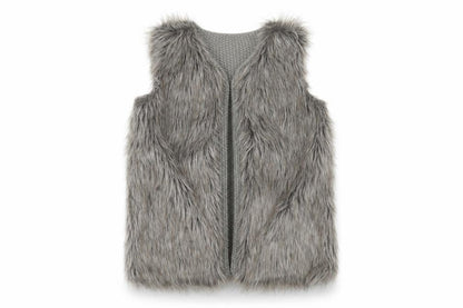 Womens UK Size S Primark Grey Gilet