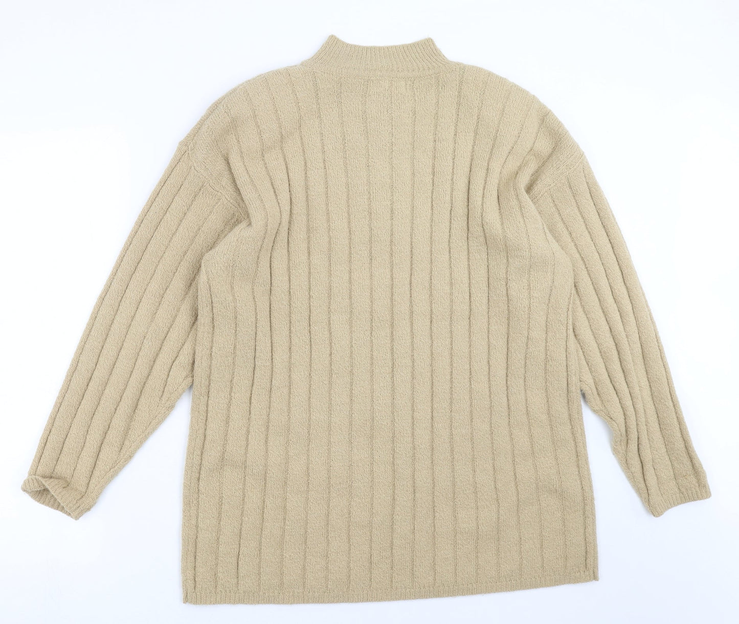 Womens UK Size XL FABRIZIO Beige Pullover Jumper