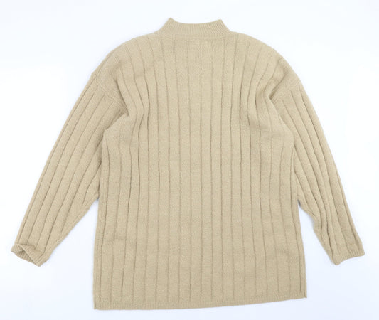 Womens UK Size XL FABRIZIO Beige Pullover Jumper