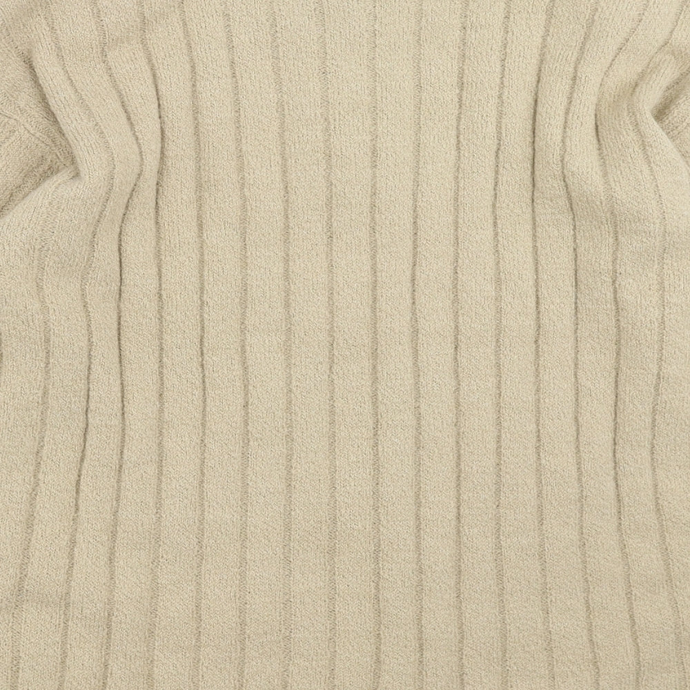 Womens UK Size XL FABRIZIO Beige Pullover Jumper