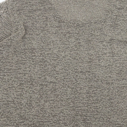 Alessa W Womens Beige  Knit Pullover Jumper Size 20  - open knit detail