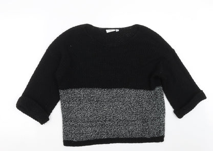Womens UK Size 12 New Look Black Pullover Jumper