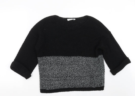 Womens UK Size 12 New Look Black Pullover Jumper