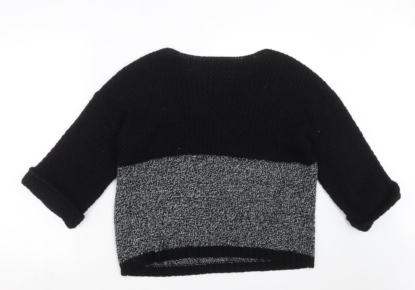 Womens UK Size 12 New Look Black Pullover Jumper