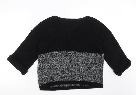Womens UK Size 12 New Look Black Pullover Jumper