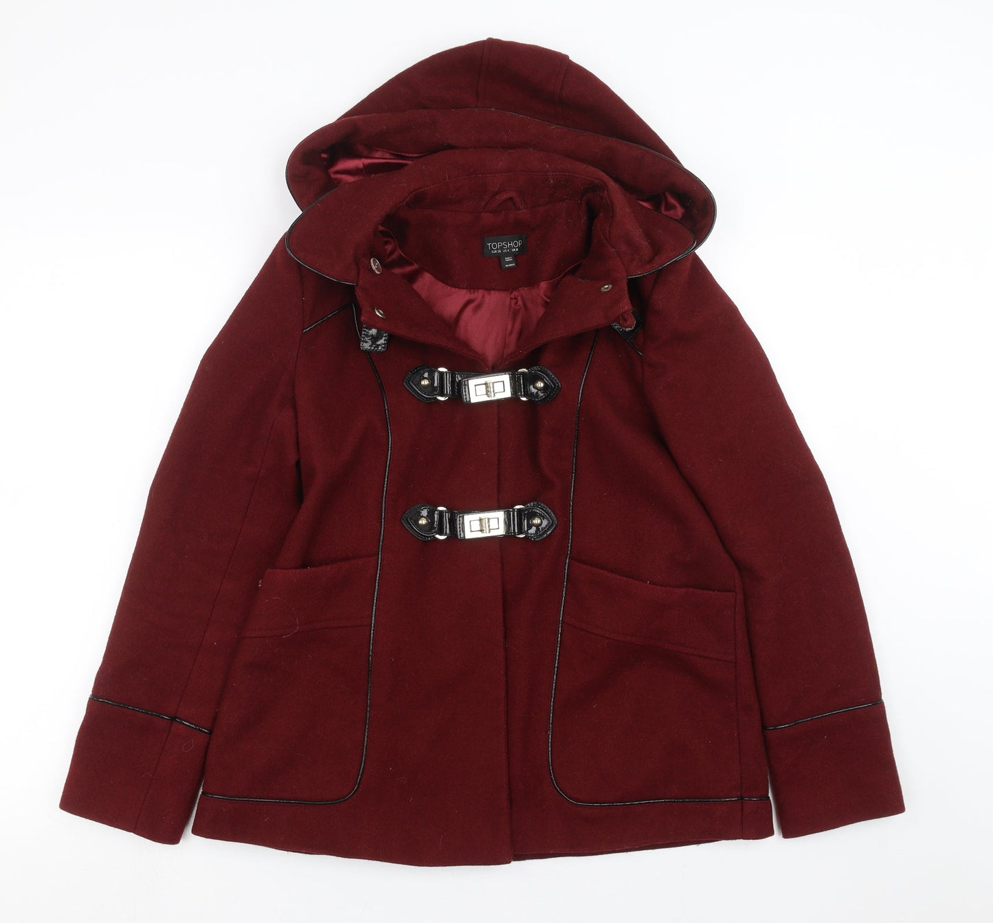 Womens UK Size 8 Topshop Red Jacket