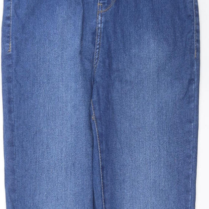 New Look Womens Blue  Denim Skinny Jeans Size 12 L28 in