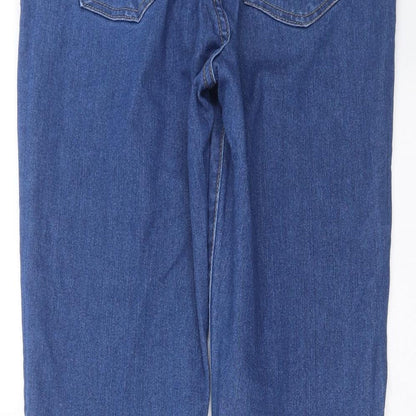New Look Womens Blue  Denim Skinny Jeans Size 12 L28 in