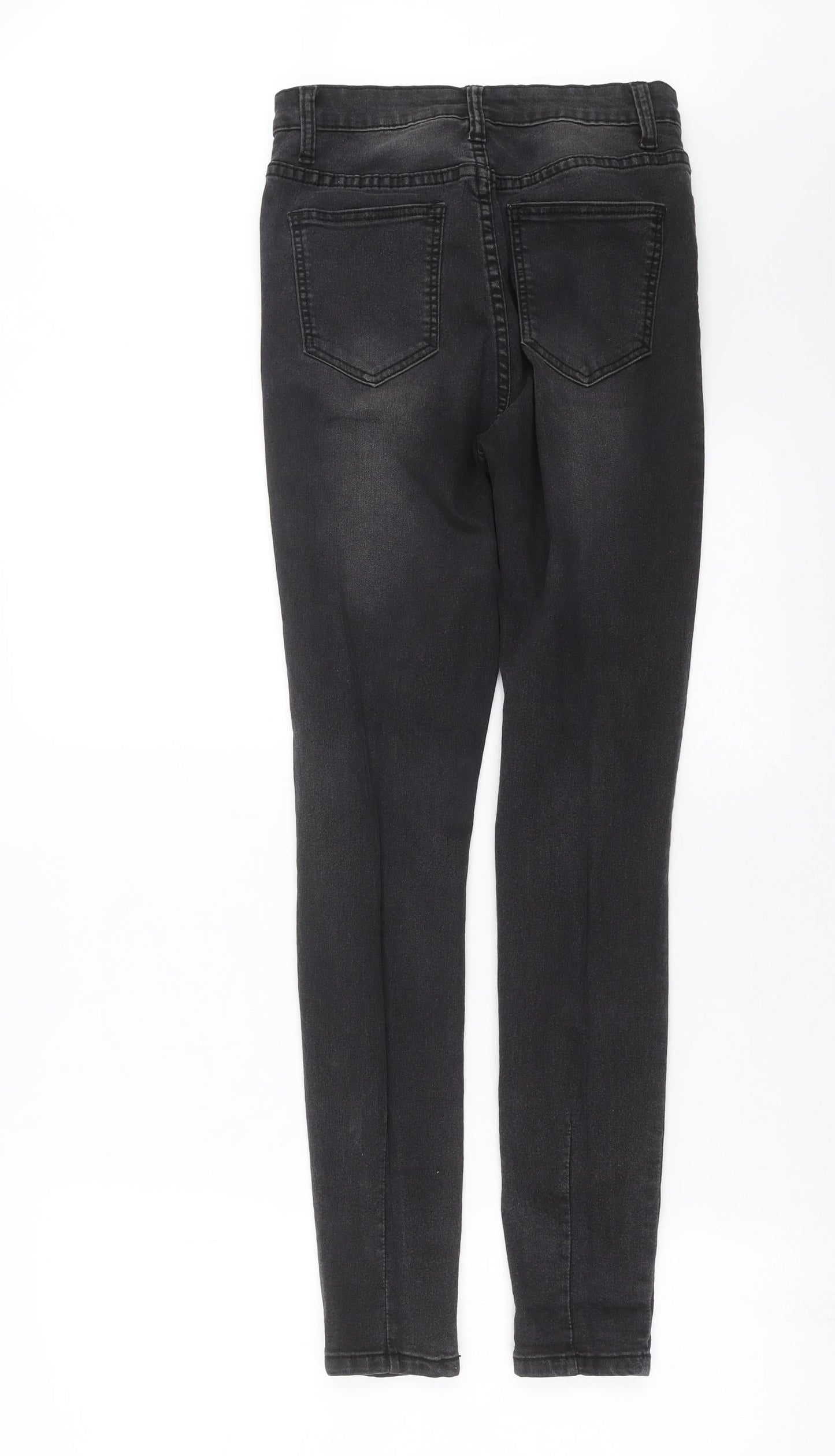 Womens UK Size 10 momokrom Extra-Slim Fit Skinny Grey Jeans
