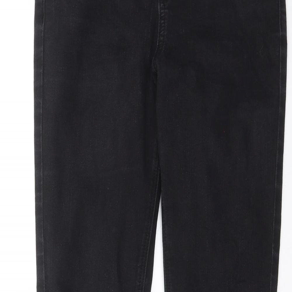 George Womens Black  Denim Skinny Jeans Size 8 L29 in