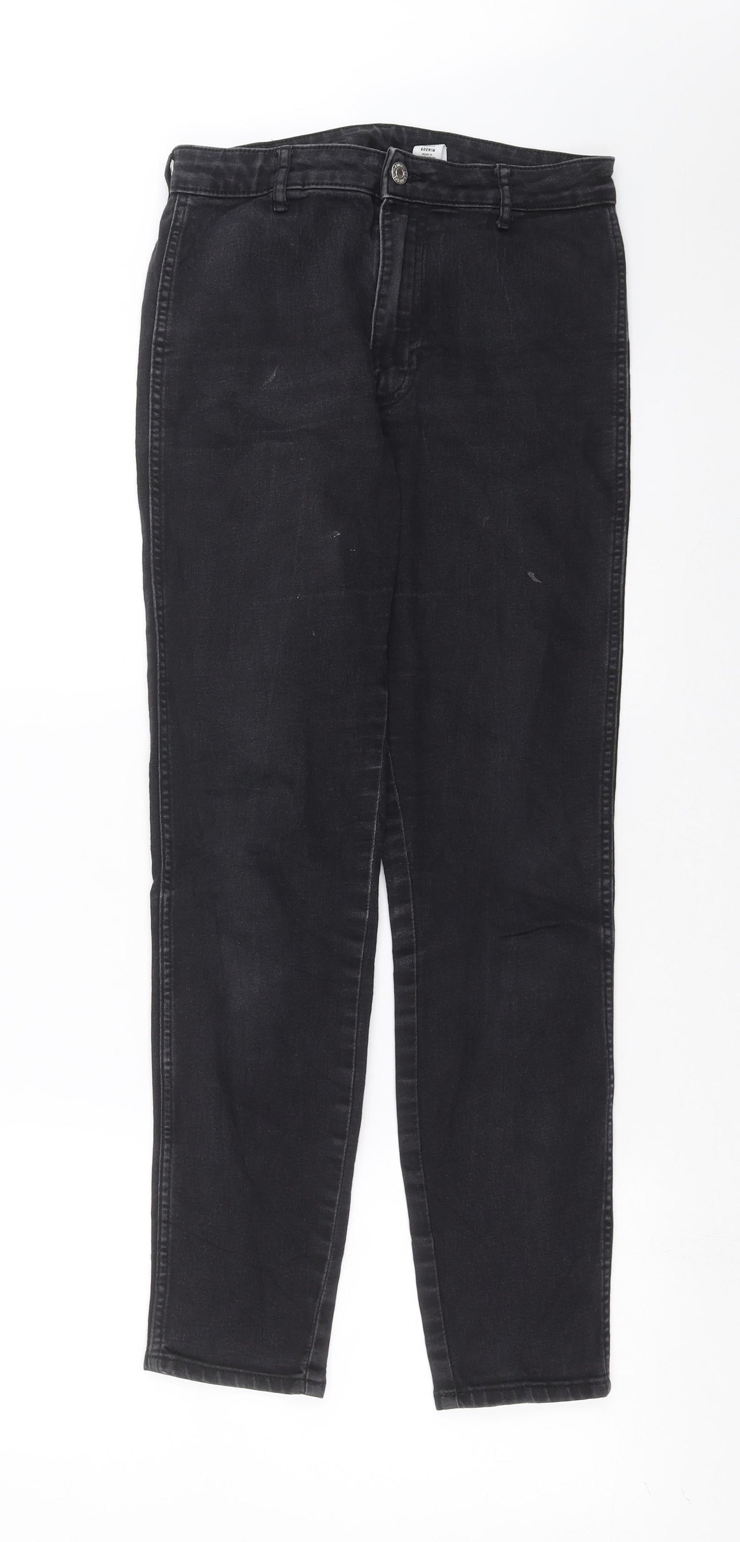 Womens UK Size 6 H&M Extra-Slim Fit Skinny Grey Jeans