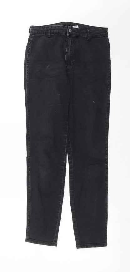 Womens UK Size 6 H&M Extra-Slim Fit Skinny Grey Jeans