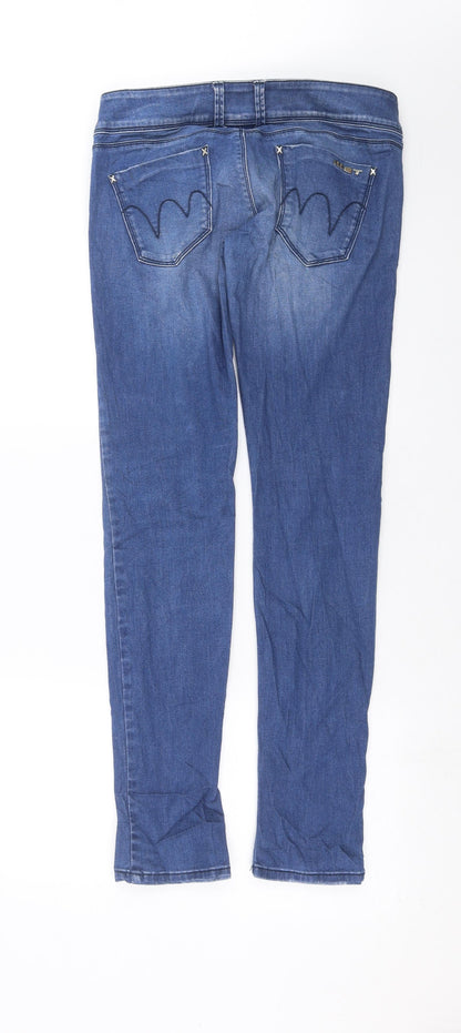 Met Womens Blue  Denim Skinny Jeans Size 29 in L31 in