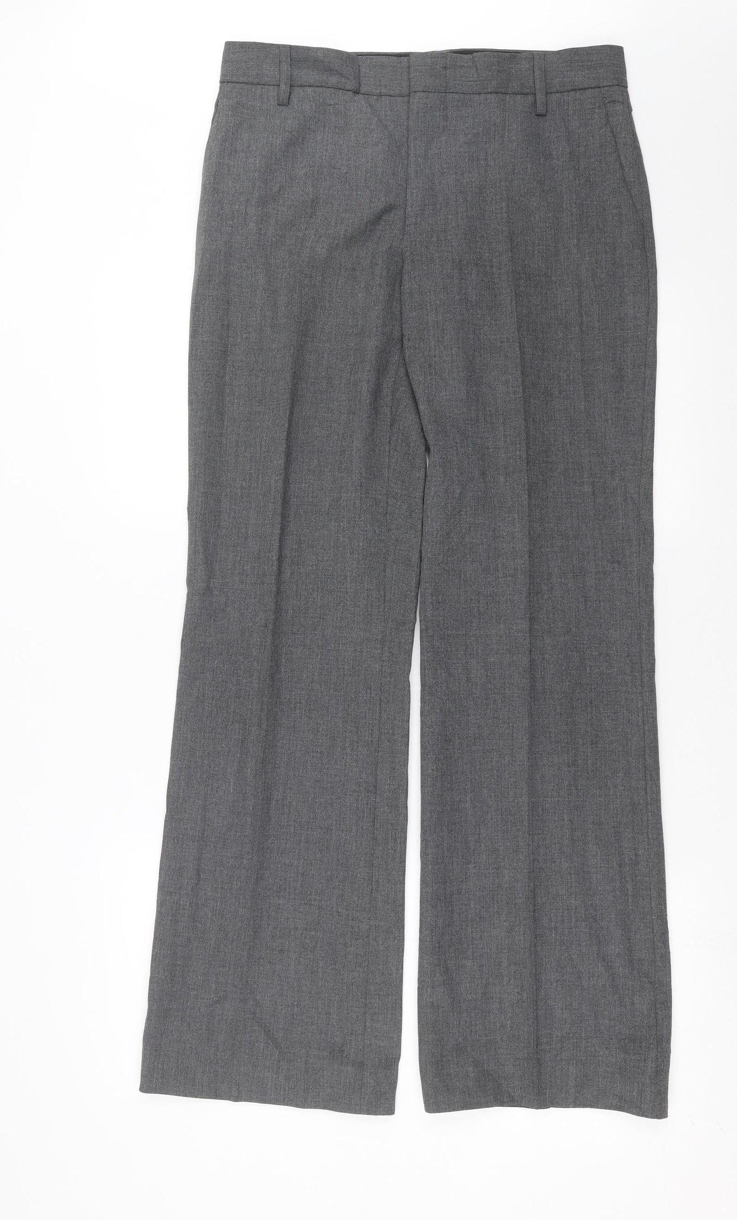Womens UK Size 32 in Preworn Regular Fit  Grey Trousers