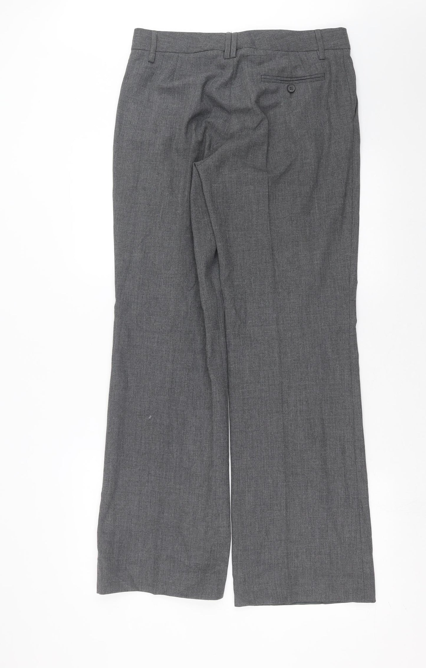 Womens UK Size 32 in Preworn Regular Fit  Grey Trousers
