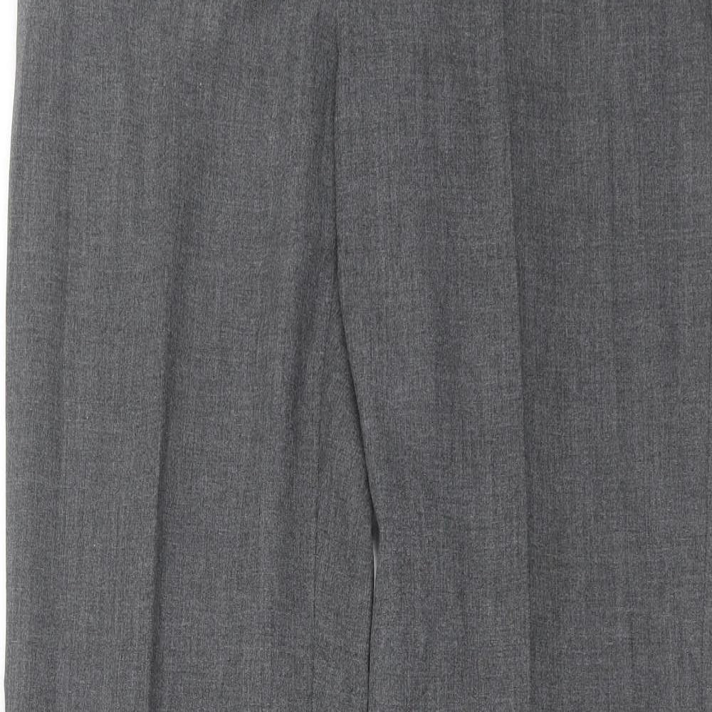 Womens UK Size 32 in Preworn Regular Fit  Grey Trousers