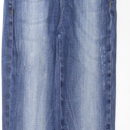 Topshop Womens Blue  Denim Skinny Jeans Size 26 in L30 in