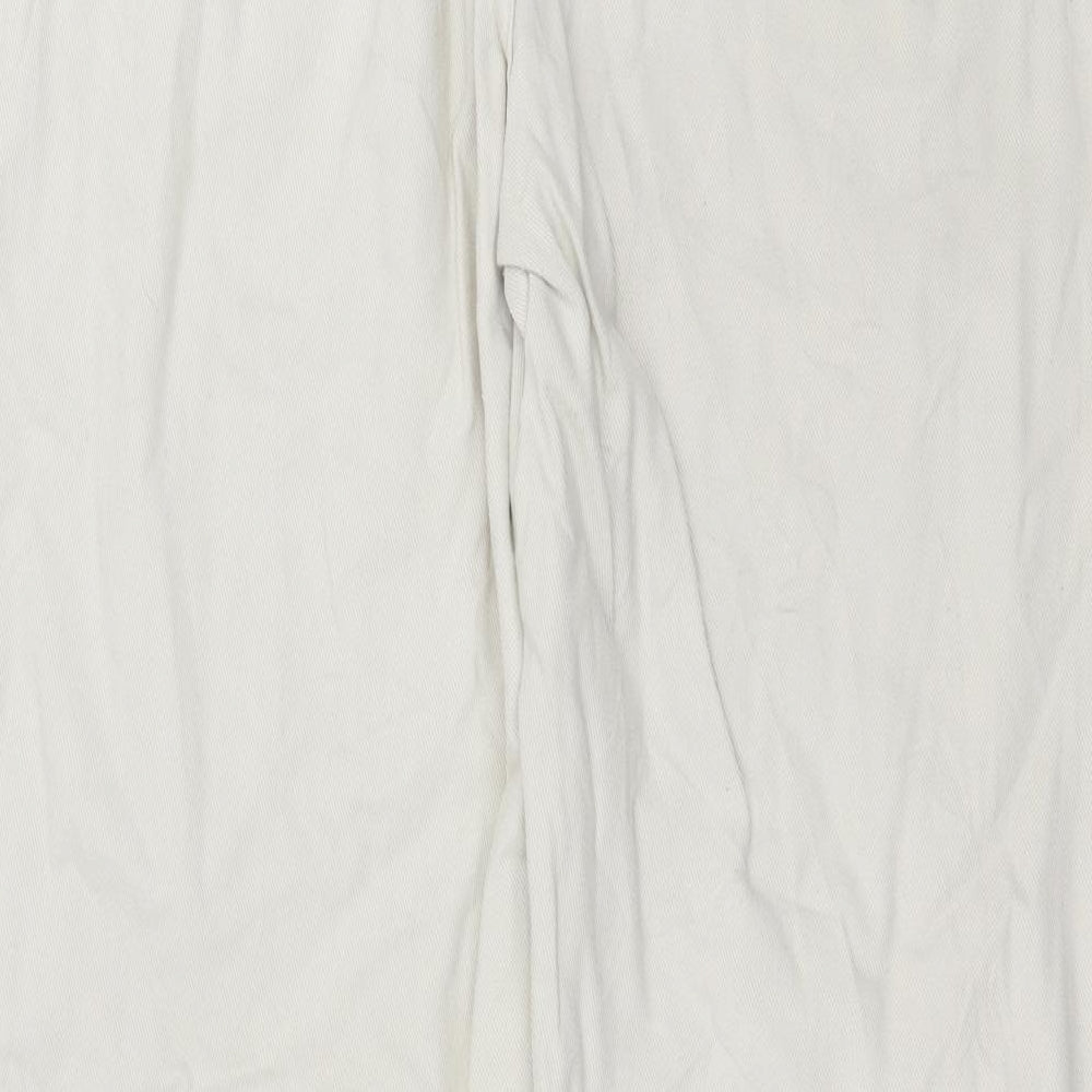 Womens UK Size 20 John Boner Regular Fit Straight Beige Jeans