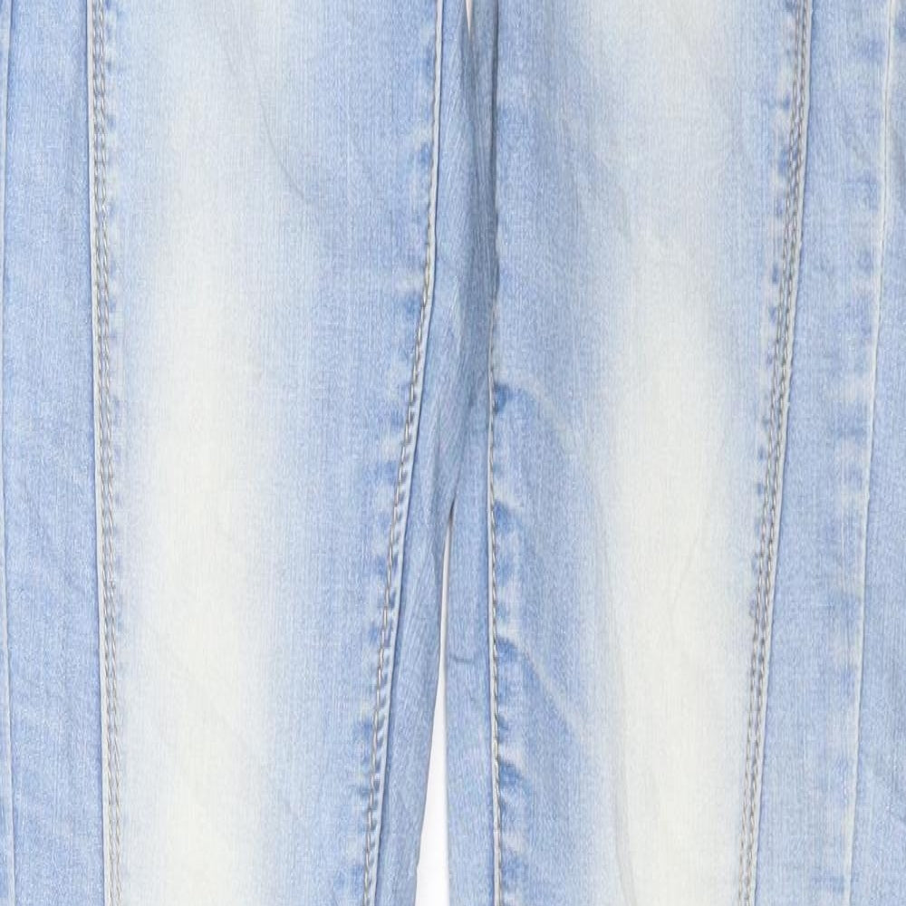 Womens UK Size S Preworn Extra-Slim Fit Skinny Blue Jeans