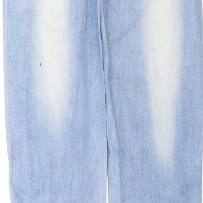 Womens UK Size S Preworn Extra-Slim Fit Skinny Blue Jeans