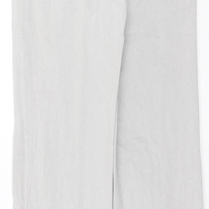 Christian Berg Womens Grey  Denim Straight Jeans Size 12 L28 in