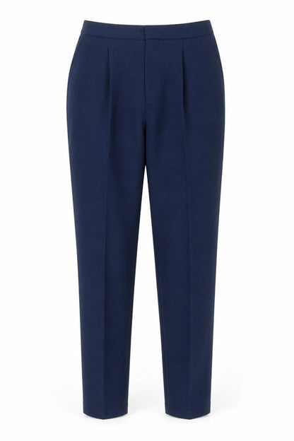 TOVA Womens Blue Geometric  Trousers  Size 10 L28 in