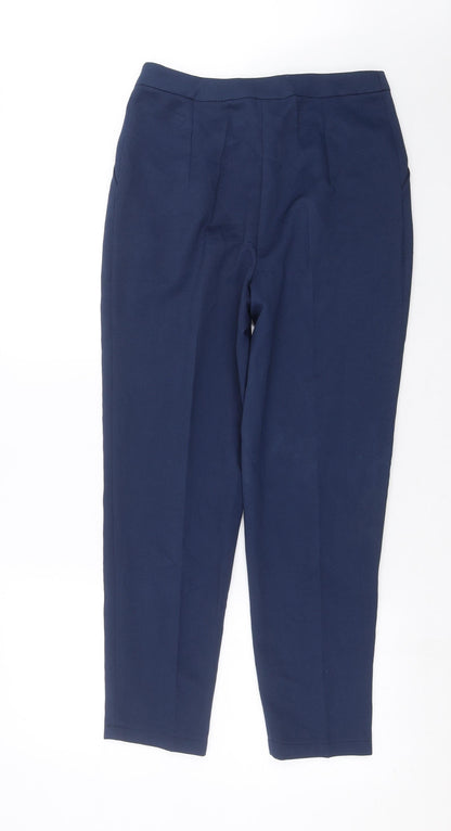 TOVA Womens Blue Geometric  Trousers  Size 10 L28 in