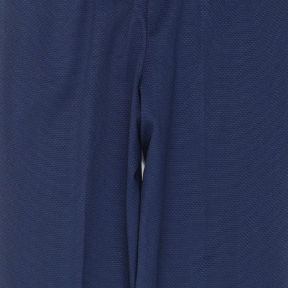 TOVA Womens Blue Geometric  Trousers  Size 10 L28 in