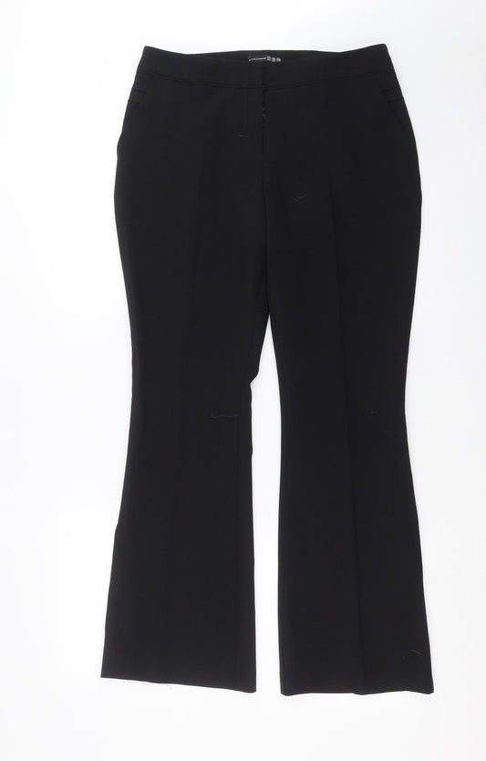 Primark Womens Black   Trousers  Size 12 L30 in