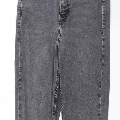Topshop Womens Grey  Denim Skinny Jeans Size 26 in L25 in