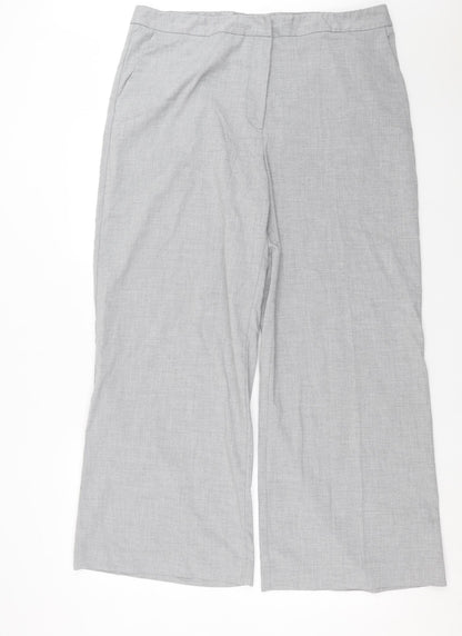 New Look Womens Grey   Trousers  Size 18 L29 in
