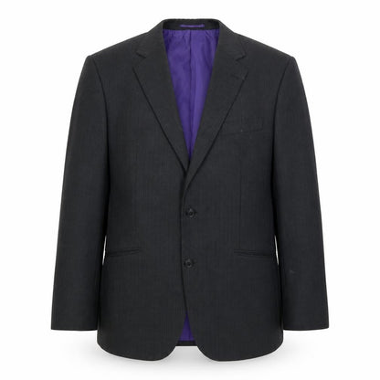 Mens UK Size L Milan Collection Regular Black Suit Jacket