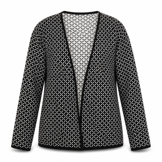 Womens UK Size S ESMARA Black Cardigan Jumper