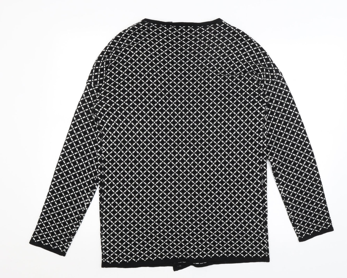 Womens UK Size S ESMARA Black Cardigan Jumper