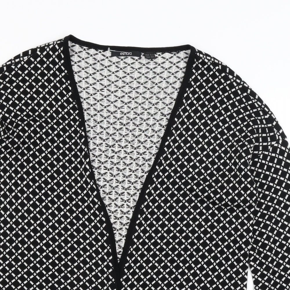 Womens UK Size S ESMARA Black Cardigan Jumper