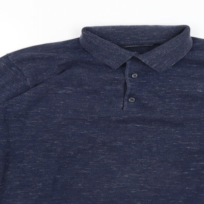 M&S Mens Blue   Pullover Jumper Size L