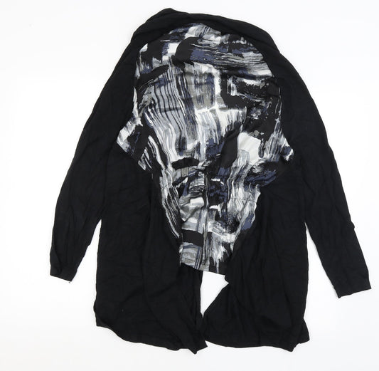 Et Vous Womens Black   Cardigan Jumper Size 16