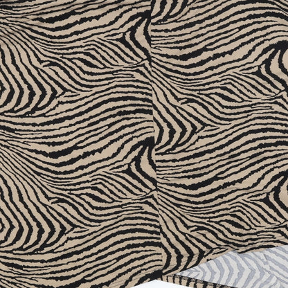Quix Womens Orange Animal Print  Basic T-Shirt Size 2XL