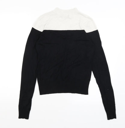 Womens UK Size 12 New Look Black Pullover Jumper