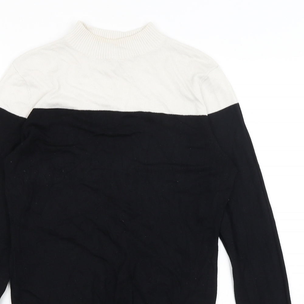 Womens UK Size 12 New Look Black Pullover Jumper