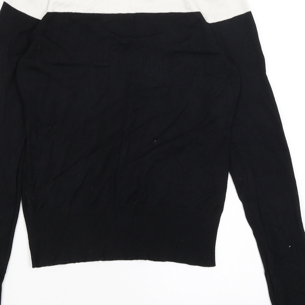 Womens UK Size 12 New Look Black Pullover Jumper