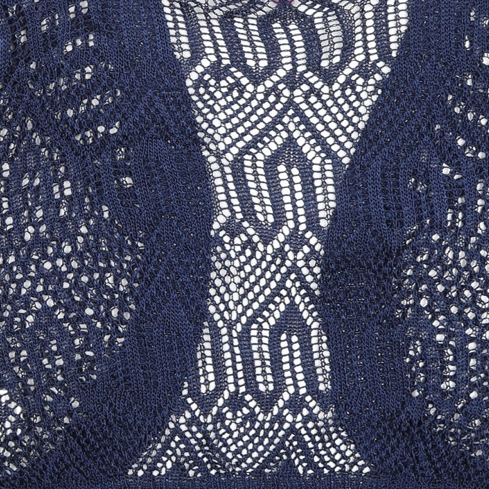 Womens UK Size M Sarah Hamilton Blue Cardigan Jumper