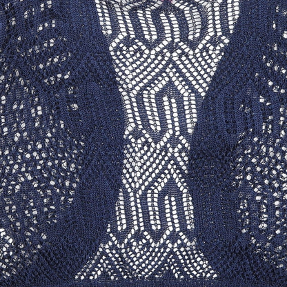 Womens UK Size M Sarah Hamilton Blue Cardigan Jumper