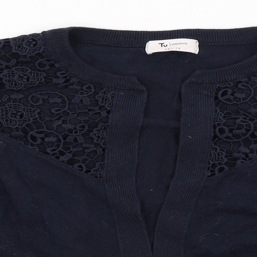 TU Womens Blue   Cardigan Jumper Size 14