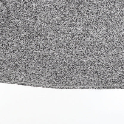 Womens UK Size 14 Atmosphere Grey Cropped T-Shirt