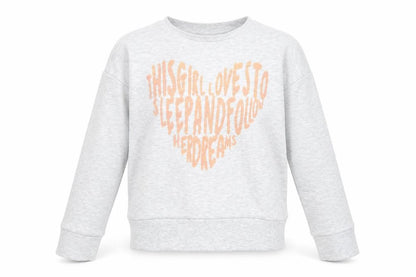Preworn Girls Grey   Pullover Jumper Size 9-10 Years  - This Girl