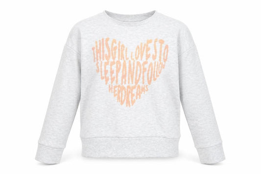 Preworn Girls Grey   Pullover Jumper Size 9-10 Years  - This Girl