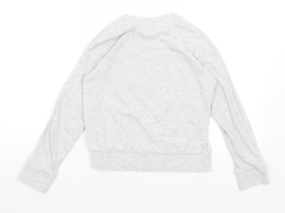 Preworn Girls Grey   Pullover Jumper Size 9-10 Years  - This Girl